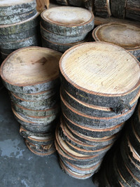 Wood Rounds - Rustic Tree Slices