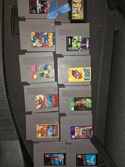 Clu clu land Sold Zelda $50 each Final fantasy $50 Mega man 3 $40 Adventure island 2 $40 Kid icarus...
