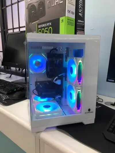 Under $1000 gaming PC Ryzen 5500/16G Ram/500GB SSD/RTX 5050, View more