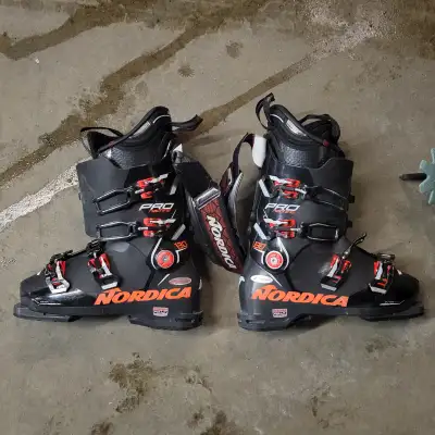 Mondo 26 26.5 Nordica Pro Machine 130 ski boots mens skiboots, View more