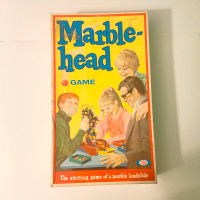Vintage 1969 Marblehead Board Game Ideal Marble Landslide