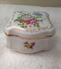 Vintage Porcelain Keepsake Box