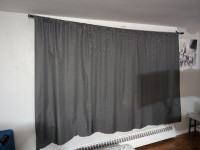 Curtains with Rod