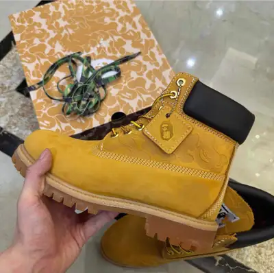 timberland x bape original shoes , View more