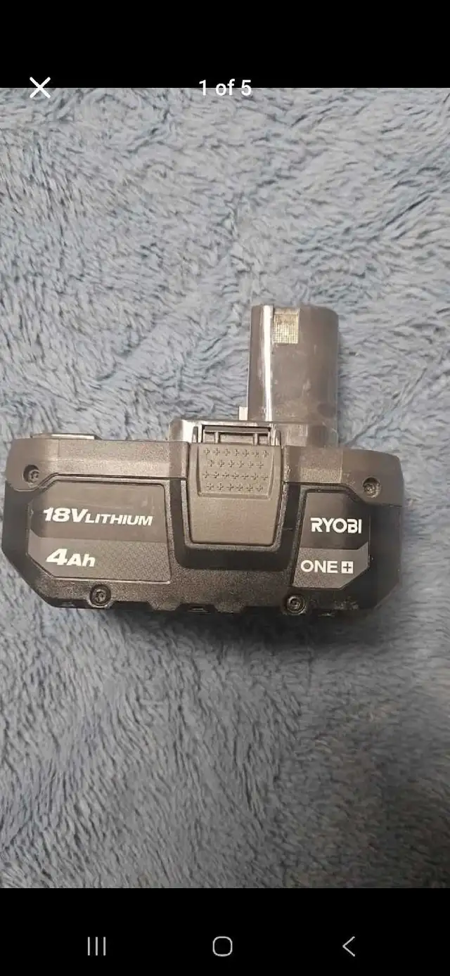 Ryobi 18V 4AH battery in Power Tools in Edmonton - Image 5
