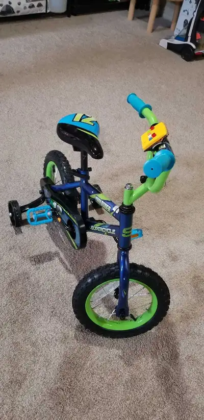 brand new kids bike for sale asking 100$$., View more