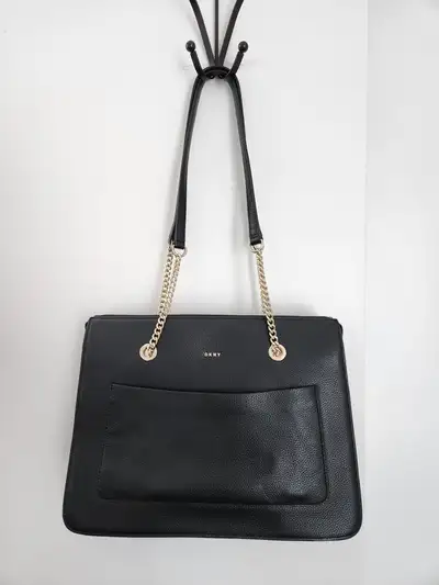 Elegant DKNY Leather Bag Purse, View more