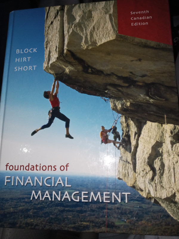 Used foundations of financial managment 7th edition in Textbooks in Strathcona County