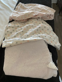 Flannel Crib Sheets and Mattress Cover