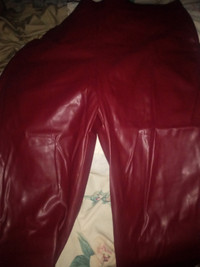 Pants leather look like, size 18/20, brand new with tag