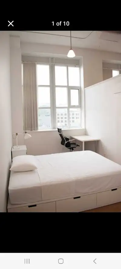 Furnished unit on 5th floor of Kaufman lofts available starting January 1st 2026 Price: 2000/month *...