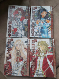 Trinity blood english manga 9,10,11,12
