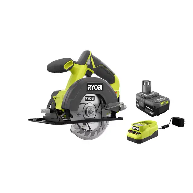 RYOBI 18V ONE+ Cordless 5-1/2-inch Circular Saw Kit w in Power Tools in Oakville / Halton Region - Image 2
