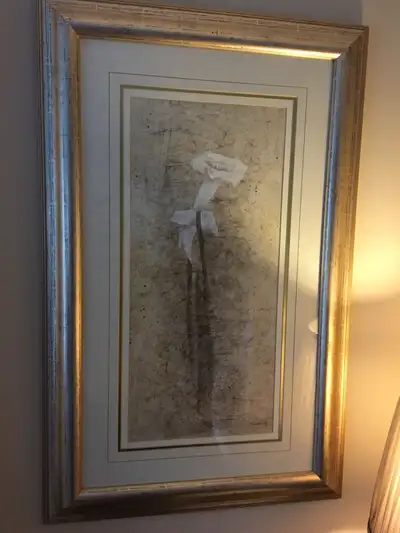 LARGE LILY PICTURE FRAME $100 Pickering , View more