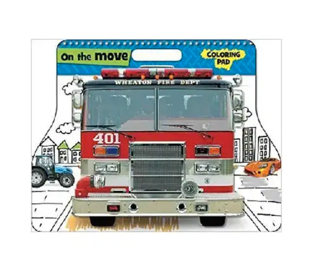 COLOURING PAD - On the Move Colouring with Photography (NEW) in Toys & Games in Oakville / Halton Region