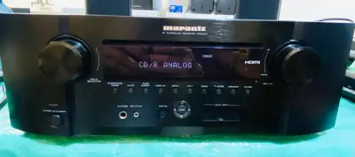 MARANTZ SR-4003 ..7.1 CHANNEL. 80 WATTS PER CHANNEL SURROUND RECEIVER. Comes With Original Remote. I...