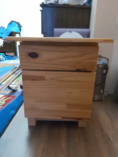 ☆Solid wood☆ Night Stand 《pick up in millwoods》, View more