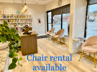 Chair rental Hairstylists and Esthetician wanted