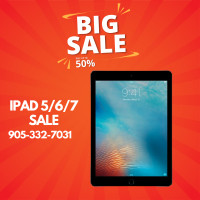 Apple iPad5, iPad 6 & iPad 7 on Clearance sale