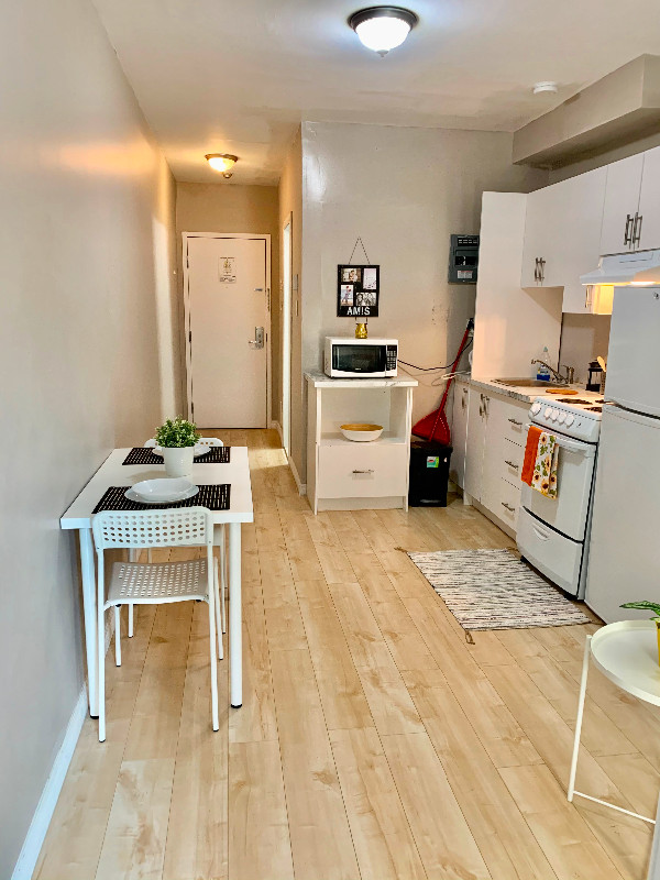 Clean , Renovated Furnished Apartment! Utilities included dans Locations longue durée  à Ville de Montréal - Image 2