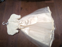 Children's white dress -size 8