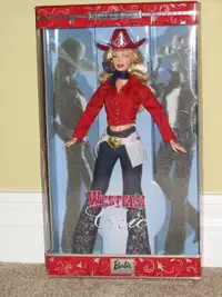 Western Chic Barbie new In Box Mint Condition Collectible