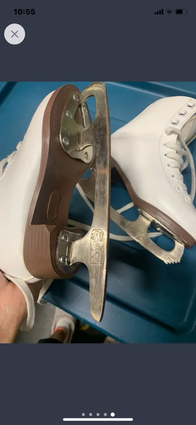 Soft Skate by Jackson figure skates size 13 in Skates & Blades in Hamilton - Image 6