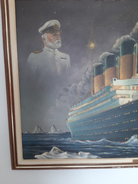 Peinture Titanic