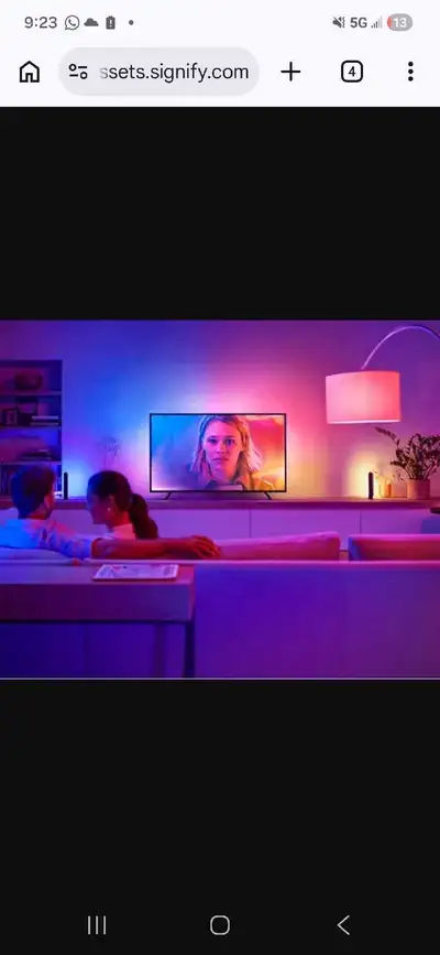 Phillips Hue home entertainment lighting set! Never used, View more