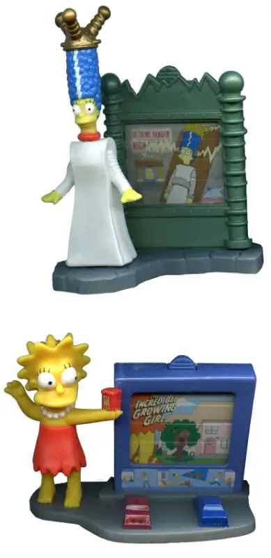 The Simpsons Creepy Classics Burger King Toy 2002 10$ each, View more