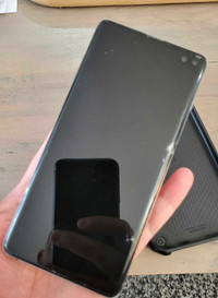 Samsung Galaxy S10 plus (screen damage).