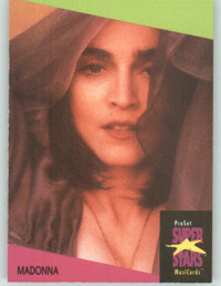 Music Star Cards Madonna, LL Cool J, Led Zeppelin, Sting etc.