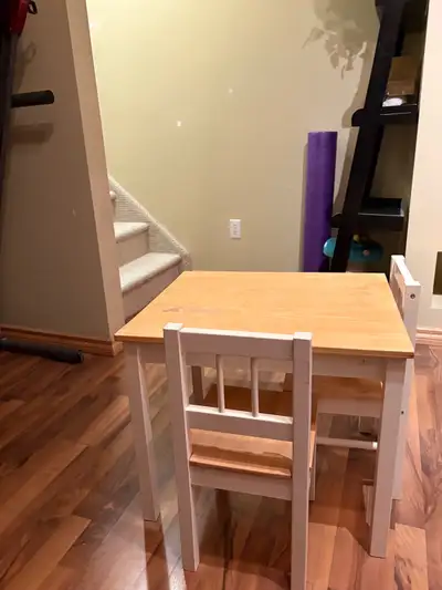 IKEA Childrens Table and Chairs, View more