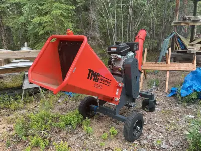 6 inch Kohler powered wood chipper 14HP, View more