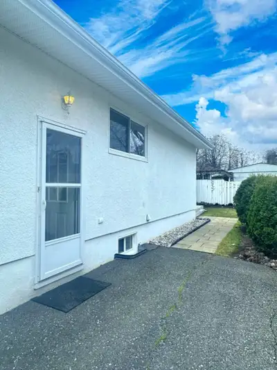 Furnished: 1 bedroom, shared bathroom, kitchen, living room on the MAIN FLOOR, and laundry in the ba...