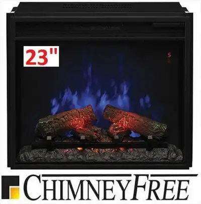 Electric Fireplace Insert 23"  28"  Brand new, View more