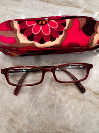 4 Pairs of eyeglasses/Cases, Vera Bradley/RayBan