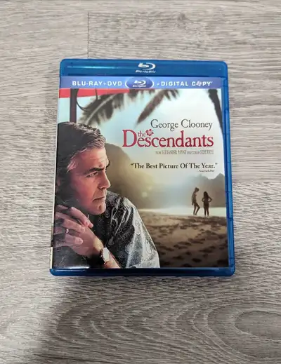 The Descendants Blu- Ray DVD, View more