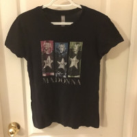 Madonna Concert T-Shirt Authentic Ladies Small