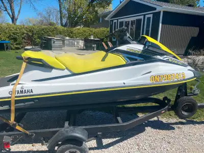 Selling a 2020 Yamaha VX Cruiser, a reliable and fun personal watercraft with seating for up to thre...