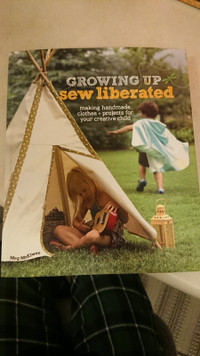 Growing Up sew liberated McElwee signed copy by author
