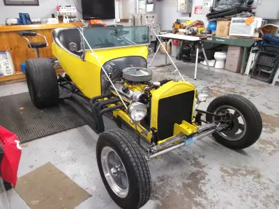 1923 T Bucket $6K Spent on NEW rebuilt 350V8 , 350 turbo trans. may consider( PARTIAL!!!!) trade of...