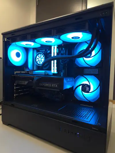 Gaming Computer- RTX 5070ti - Ryzen 9800X3D - 32GB RAM - 1TB SSD, View more
