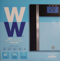 New Balance Weight Watchers Body Analysis Scale Conair
