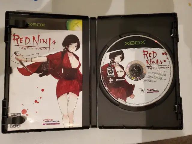 Red Ninja: End Of Honor (W/ Manual) Microsoft Xbox Original in Older Generation in Barrie - Image 4