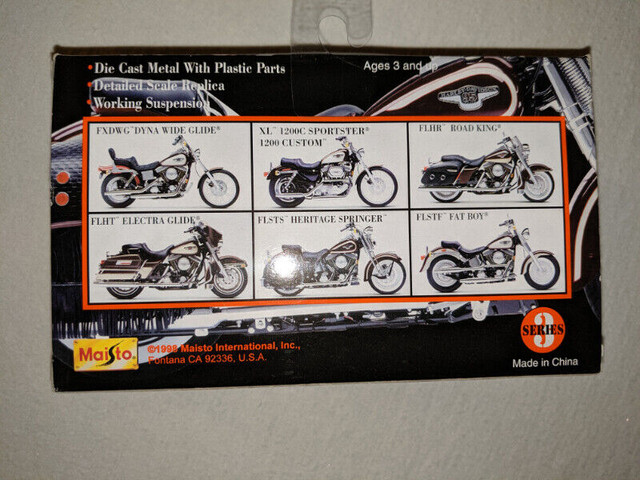 Maistro Officially licenced  95th Anniversary Harley Davidson in Toys & Games in Moncton - Image 2
