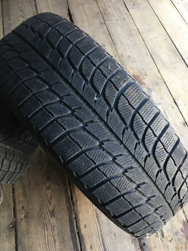 15" Snow  Tires  on 6 bolt rims in Tires & Rims in Trenton - Image 3