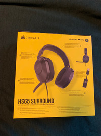 Corsair HS65 Pro Surround Gaming Headset - brand new