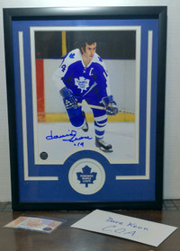 Dave Keon autographed