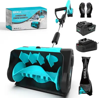 SHALL Brushless Cordless Snow Shovel, 21V, 12 Inch, 4AH, View more